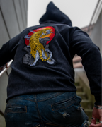 FERAL ZIP HOODIE