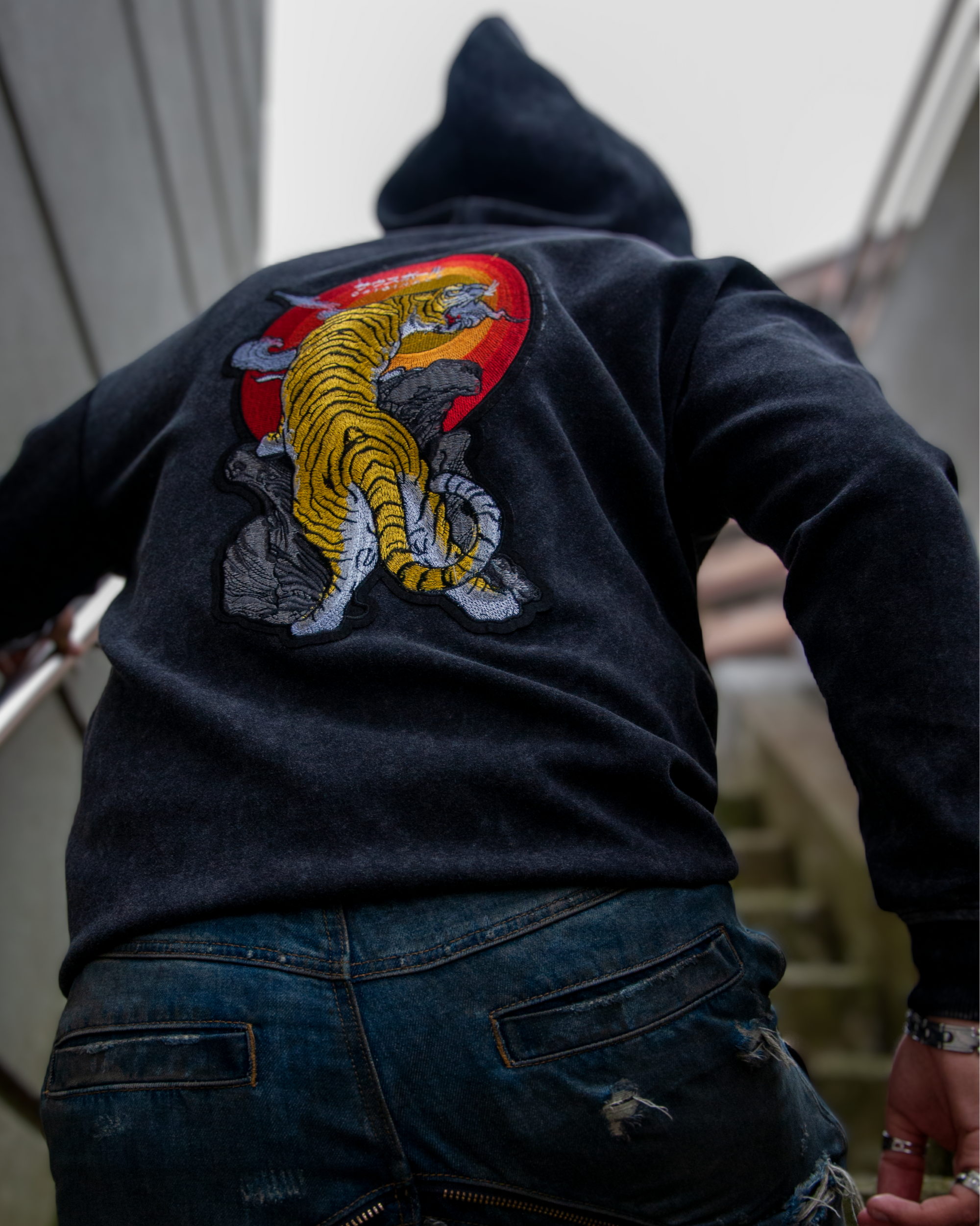 FERAL ZIP HOODIE