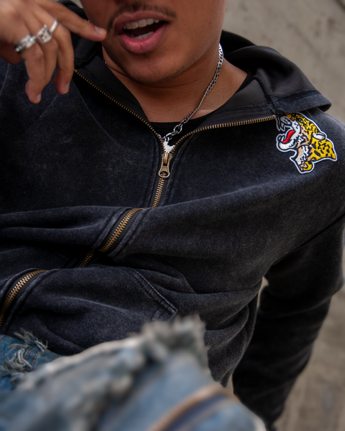 FERAL ZIP HOODIE